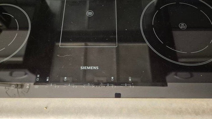 Siemens Inductiekookplaat - 4 Kookzones, Ophalen, Gebruikt, 4 kookzones, Inbouw