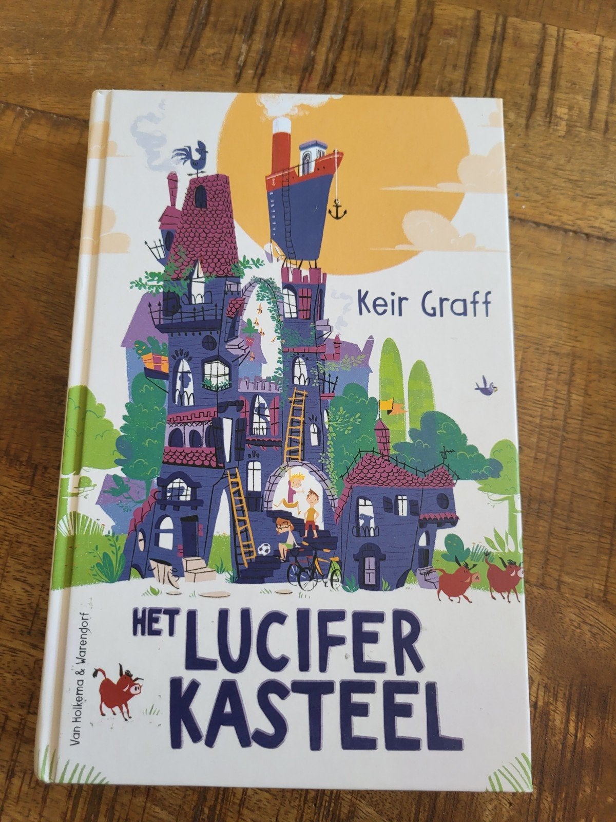 Keir Graff - Het luciferkasteel, Boeken, Ophalen of Verzenden, Zo goed als nieuw, Keir Graff