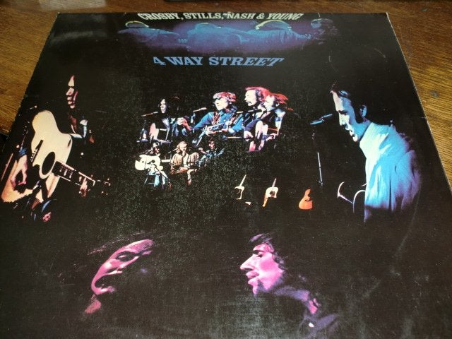 Crosby, Stills, Nash & Young 4 Way Street Atlantic 2LP 1971, Gebruikt, Ophalen of Verzenden, 1970 - 1979, 12 inch