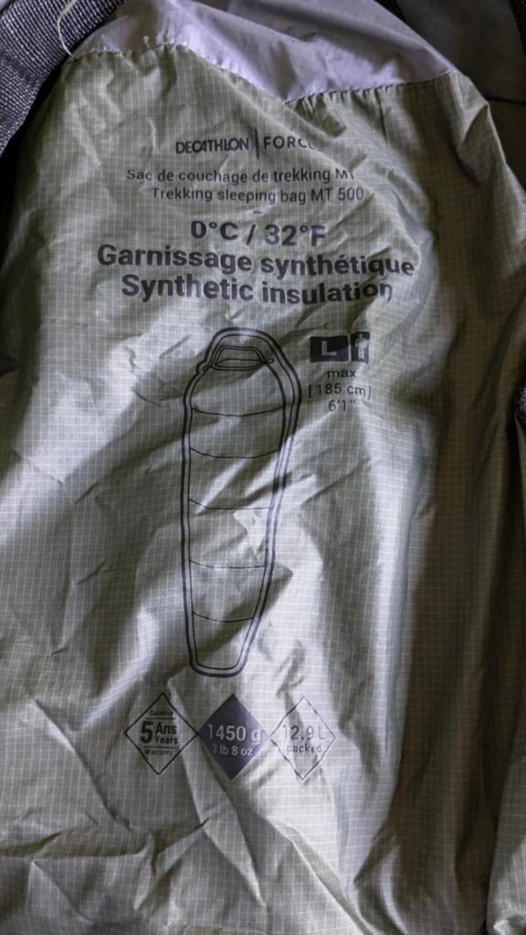 Compressiehoes slaapzak mt500 0c, Ophalen of Verzenden