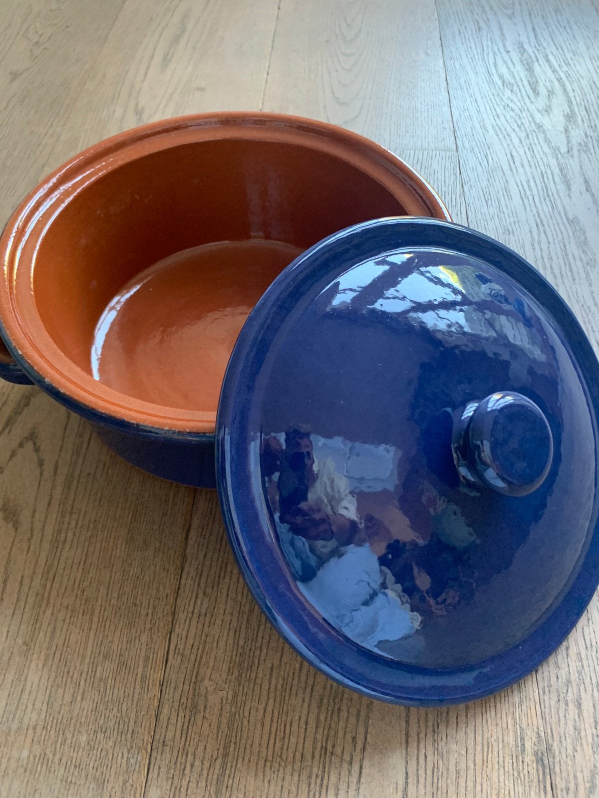 Terracotta pan, Ophalen, Zo goed als nieuw, Overige materialen
