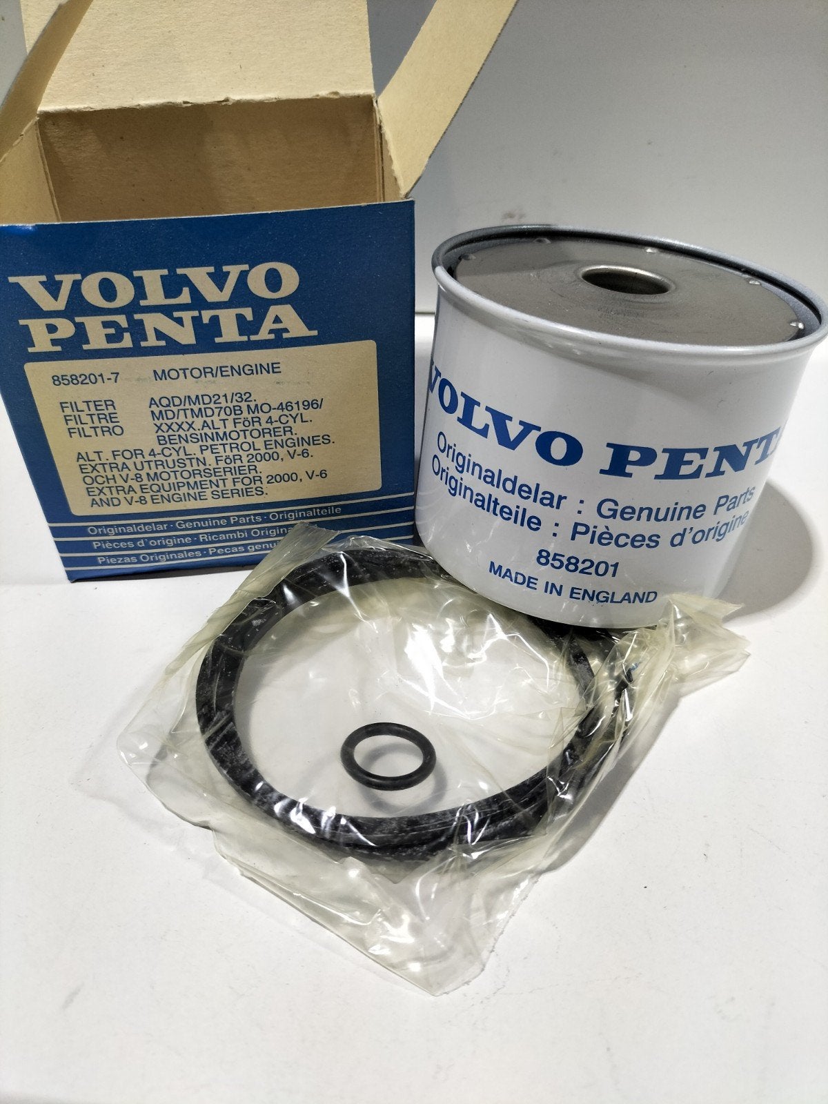 Volvo Penta Brandstoffilter 858201 - Origineel Onderdeel, Ophalen of Verzenden