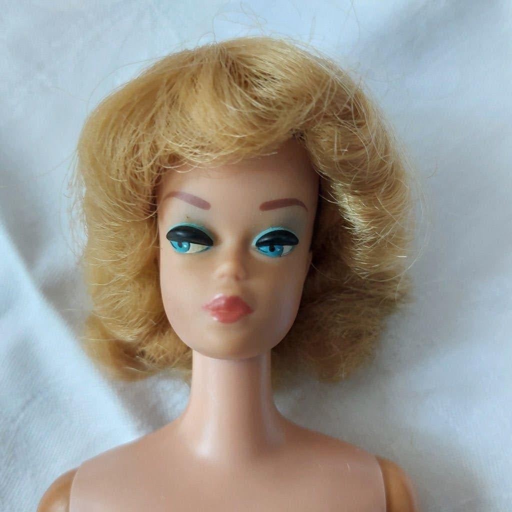 Vintage Barbie Fashion Queen met haarband en 1 pruik, Ophalen of Verzenden, Gebruikt, Fashion Doll