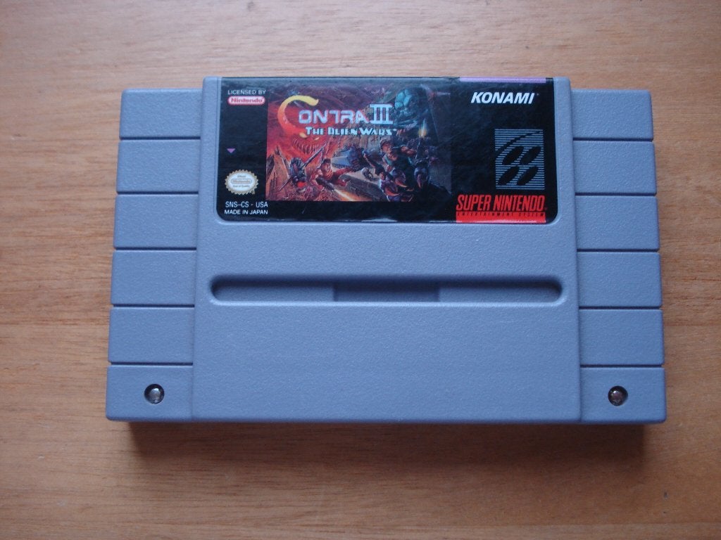 contra III alien wars snes usa, Avontuur en Actie, 1 speler, Ophalen of Verzenden, Zo goed als nieuw