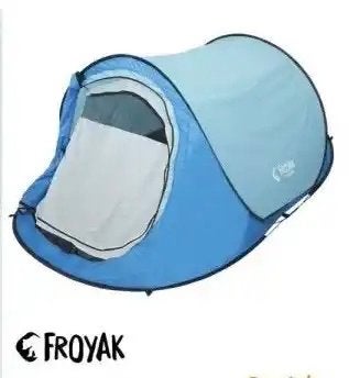 Froyak Pop-up Tent - Snel en Eenvoudig Op te Zetten, Ophalen of Verzenden, Nieuw, Tot en met 2