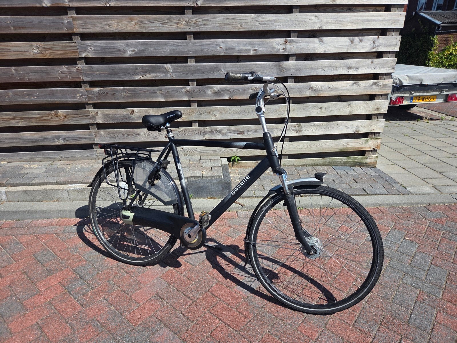 Gazelle orange comfort C7 Herenfiets., Ophalen, Gebruikt, Gazelle