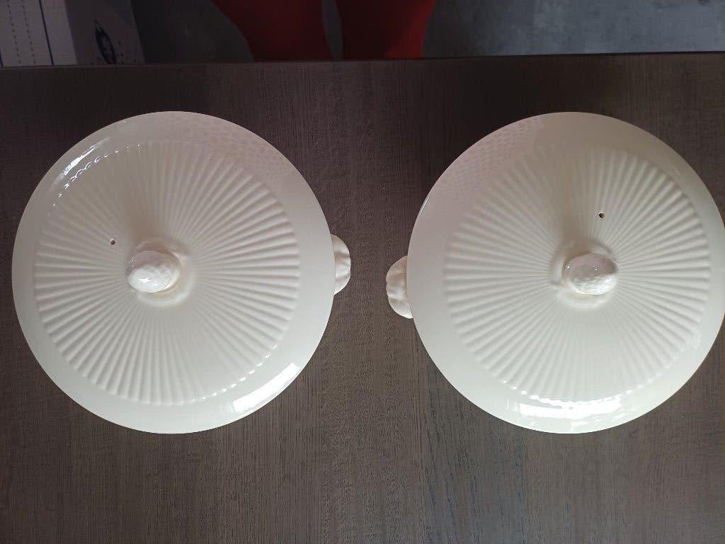2 Wedgewood Edme dekschalen, Ophalen, Zo goed als nieuw, Aardewerk, Overige typen