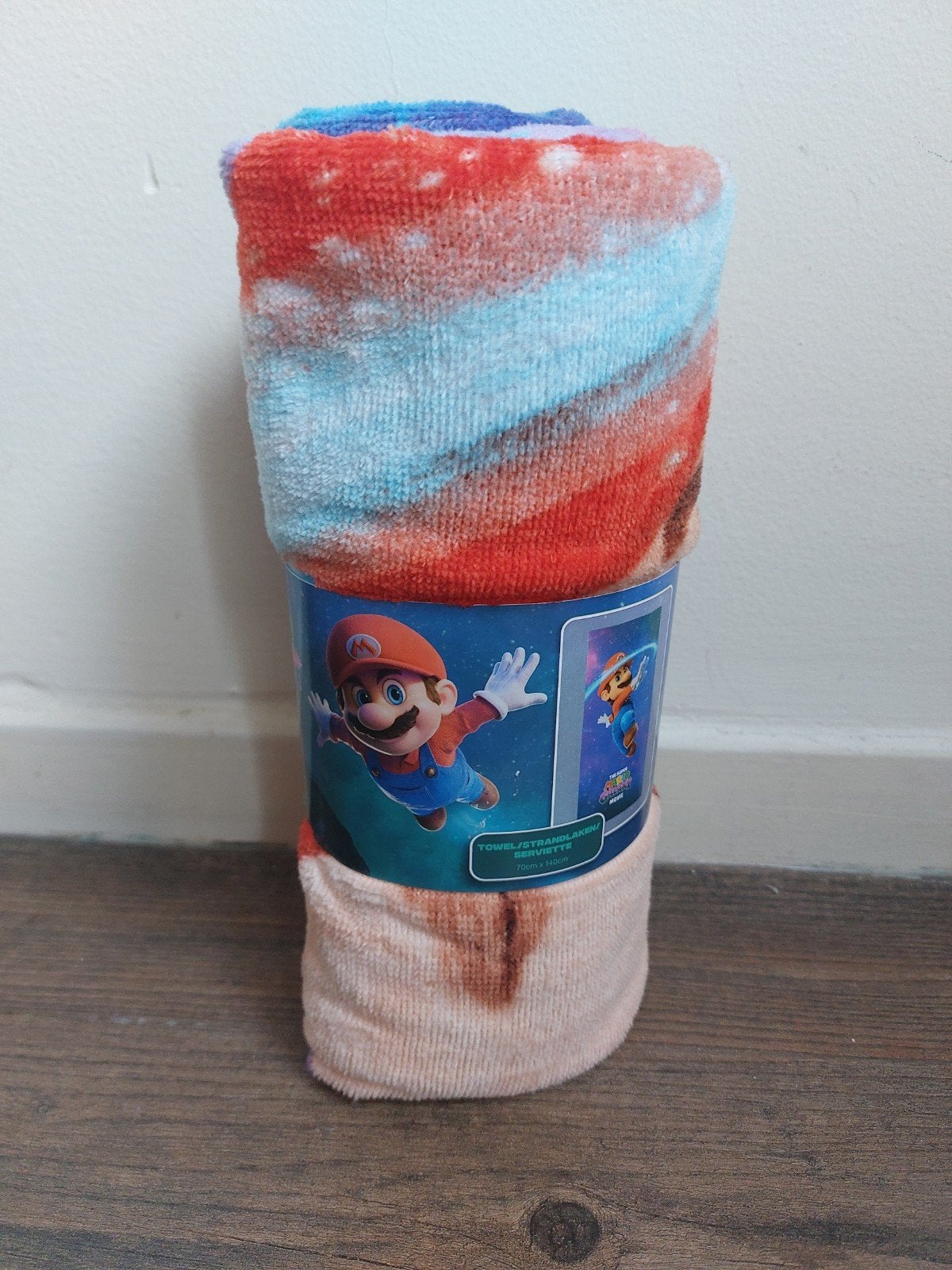 Nieuwe Super Mario handdoek, Ophalen of Verzenden, Nieuw, Handdoek