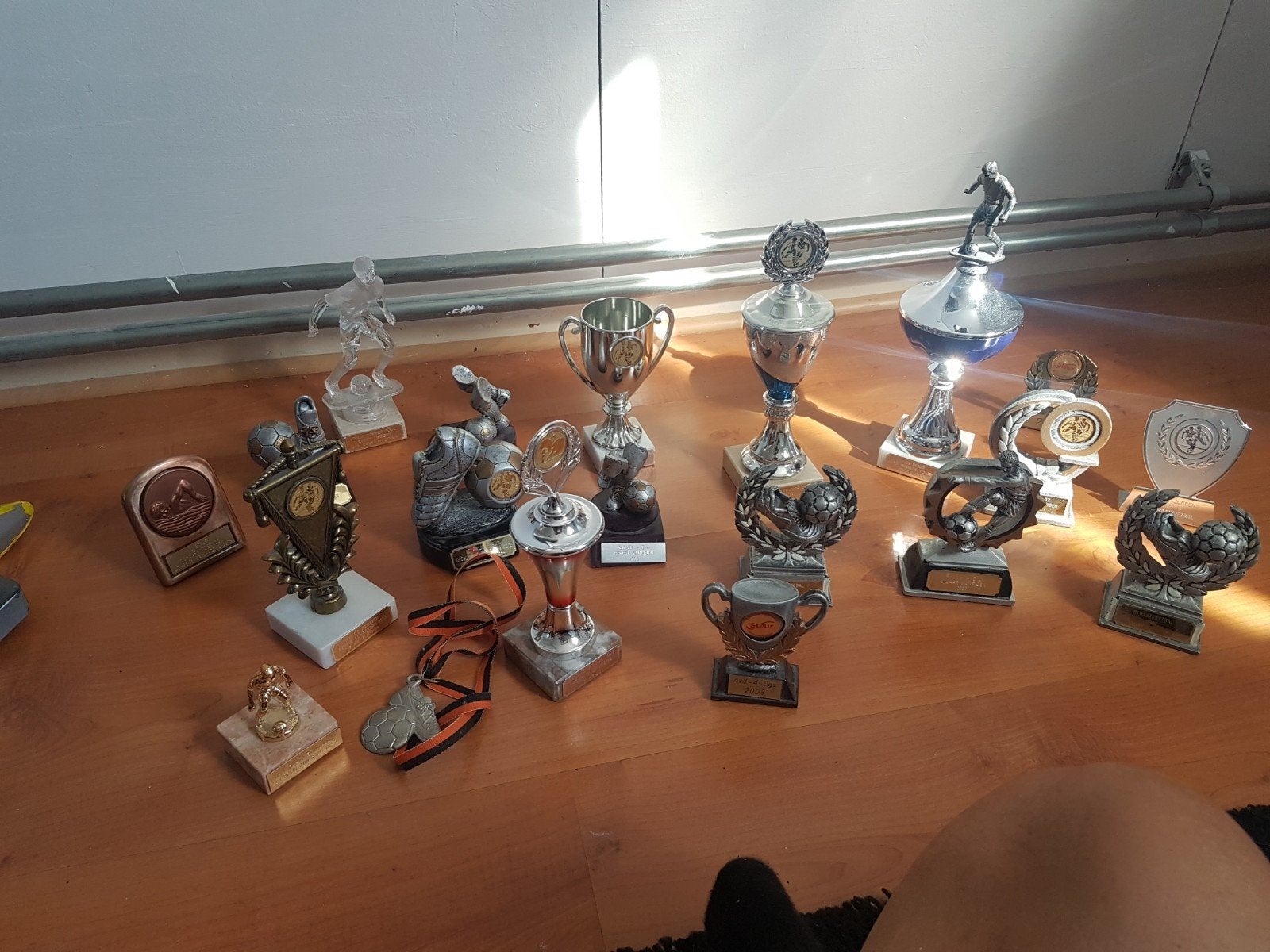 voetbal trofeeën, Ophalen, Zo goed als nieuw, Buitenlandse clubs