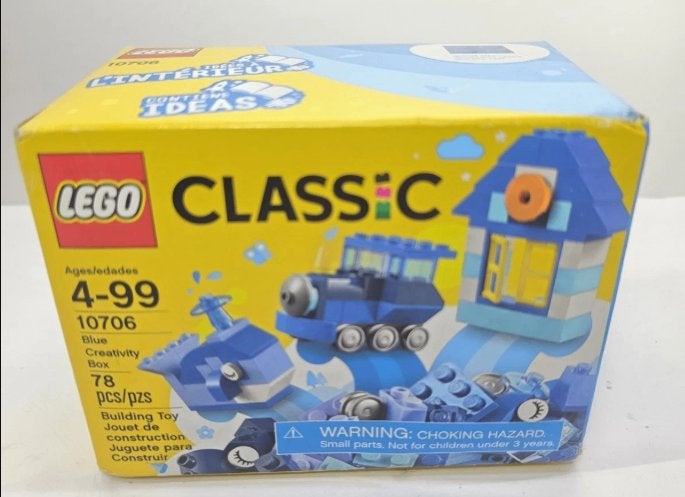 Lego Classic 10706 Blauwe creatieve doos, City, Compleet, Lego, Ophalen of Verzenden