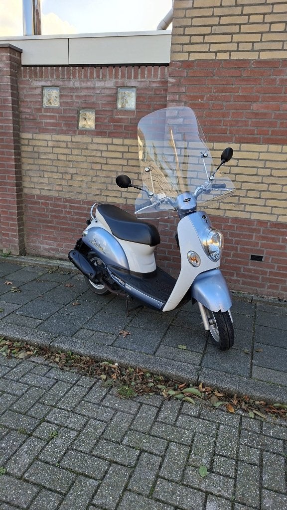 Kymco Sento 50 met windscherm en blauw kenteken, Ophalen, Gebruikt, Kymco, Benzine