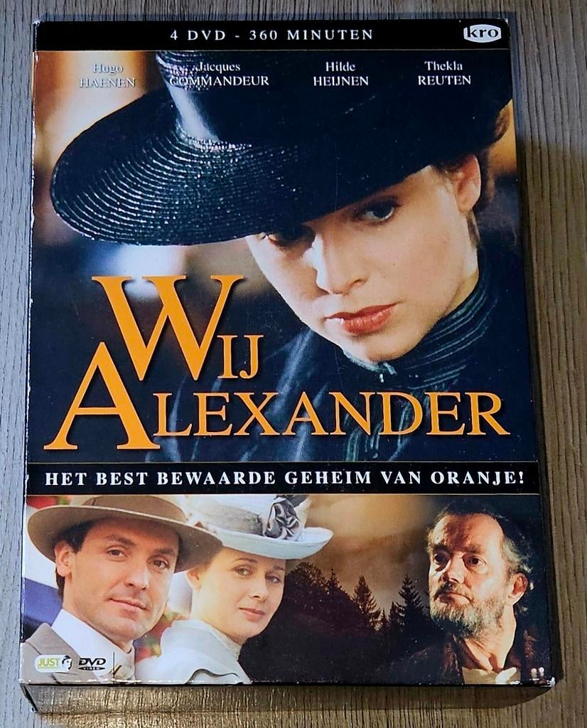Wij Alexander - Het best bewaarde geheim van Oranje! (4 DVD), Cd's en Dvd's, Alle leeftijden, Ophalen of Verzenden, Zo goed als nieuw