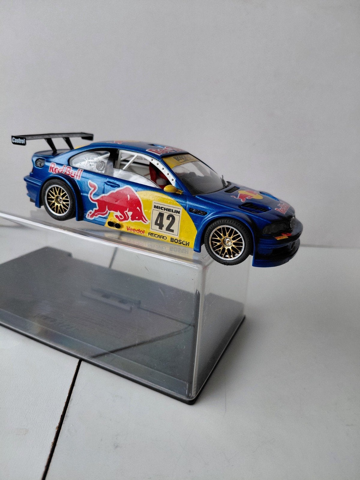 Fly Bmw M3 red bull 1:32 slotcar, Ophalen of Verzenden, Elektrisch, Overige merken