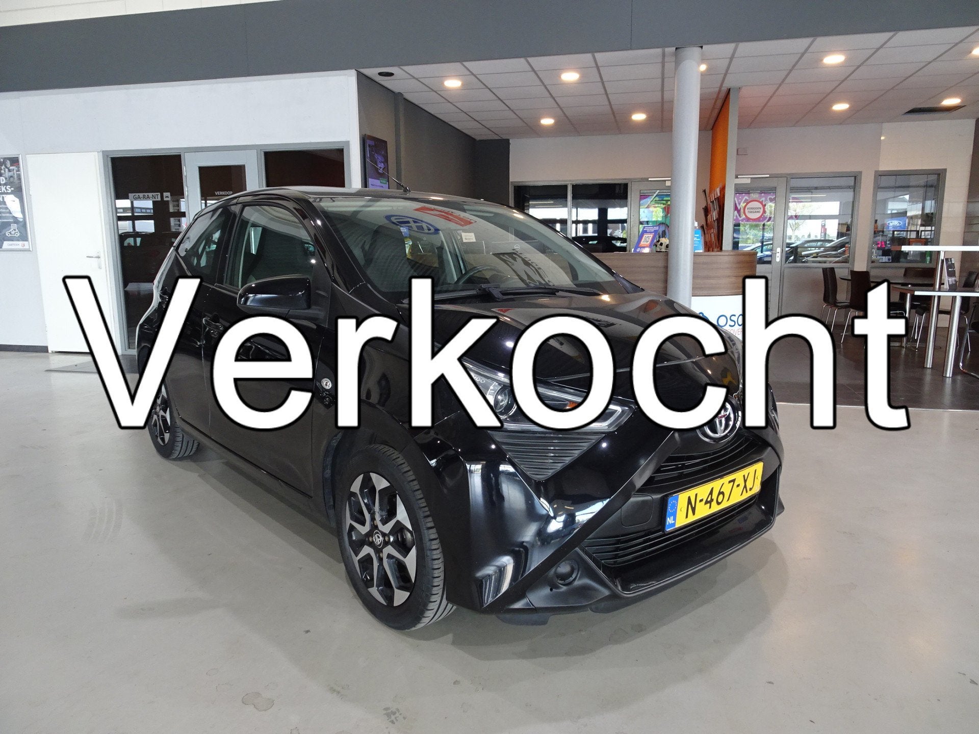 Toyota Aygo 1.0 VVT-i X-Cite Verkocht (bj 2022), Auto's, Voorwielaandrijving, Gebruikt, Euro 6, 4 stoelen