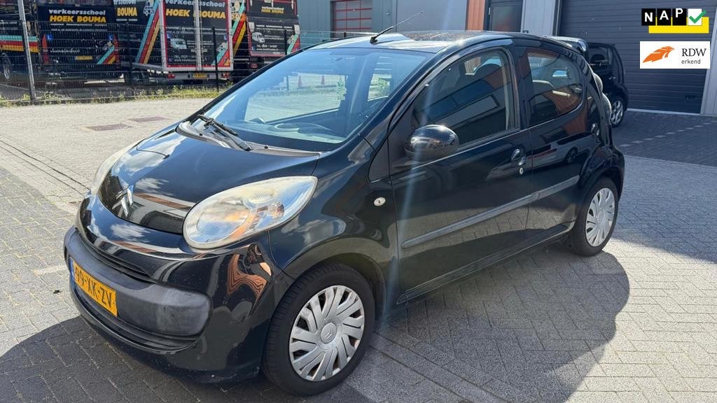 Citroen C1 1.0-12V Ambiance, Auto's, Voorwielaandrijving, Stof, Gebruikt, Zwart