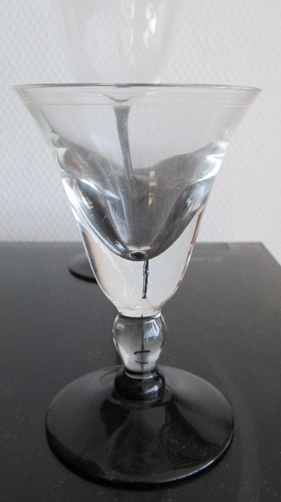 Verzameling diverse glazen meest vintage Leerdam glas., Antiek en Kunst, Ophalen