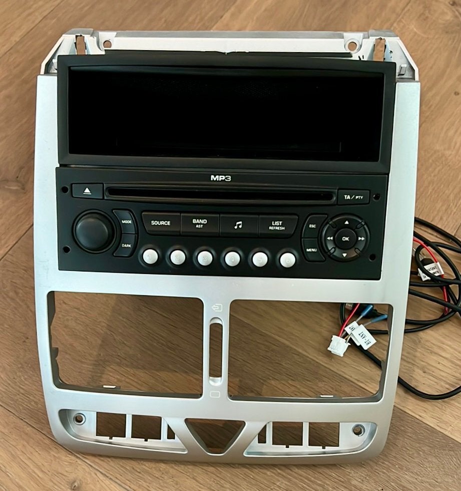 Peugeot 207 radio console mp3, Ophalen of Verzenden, Gebruikt