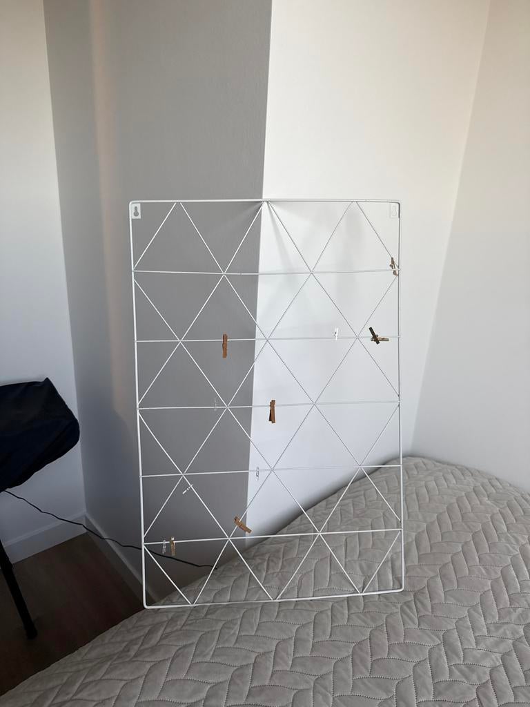 Modern wit foto/kaartenrek - perfect voor je herinneringen, Ophalen of Verzenden, Zo goed als nieuw, Overige typen