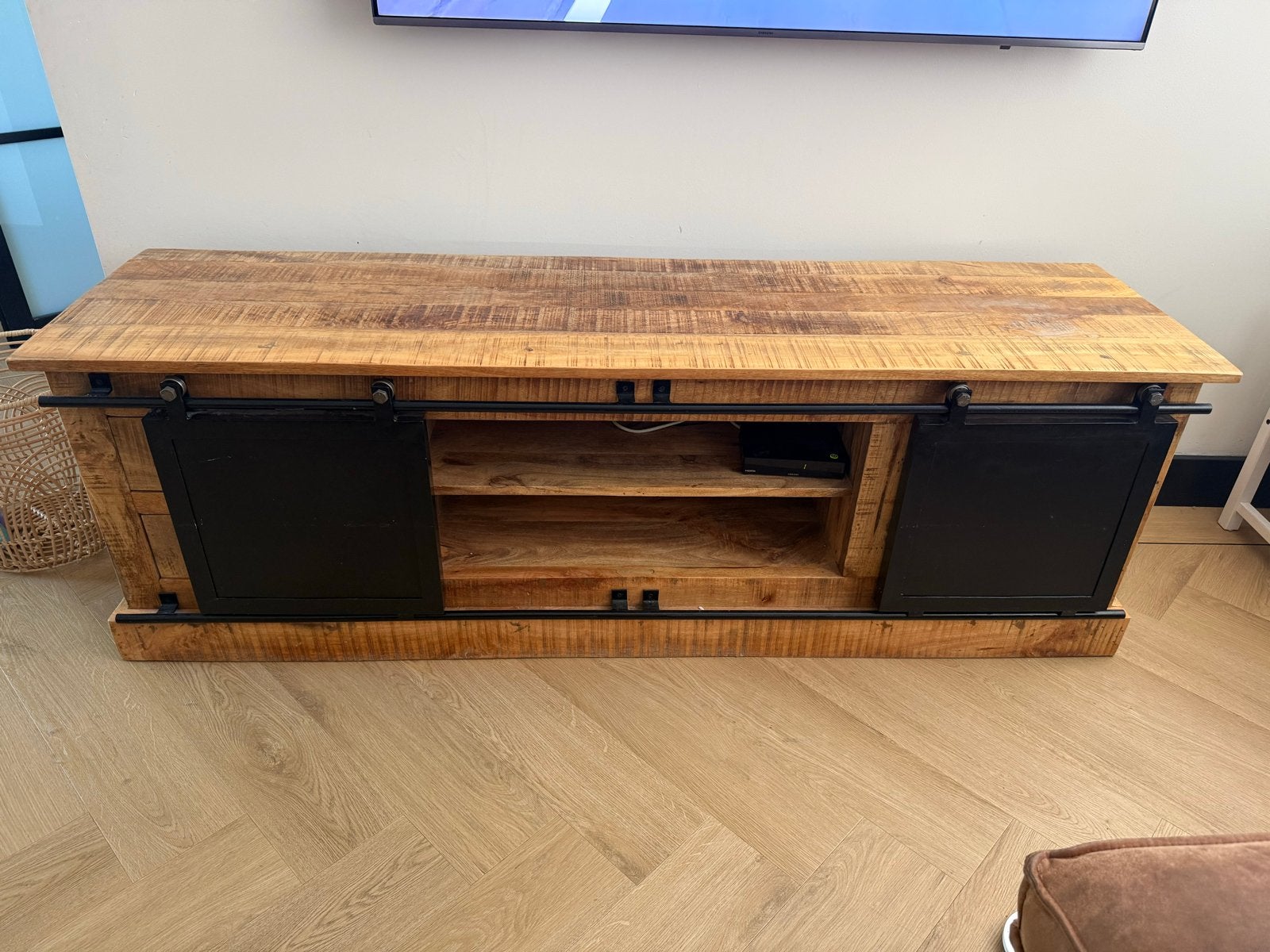 TV Meubel Milano van Loods 5 - 170 cm breed, Ophalen, Gebruikt, 150 tot 200 cm, Minder dan 100 cm