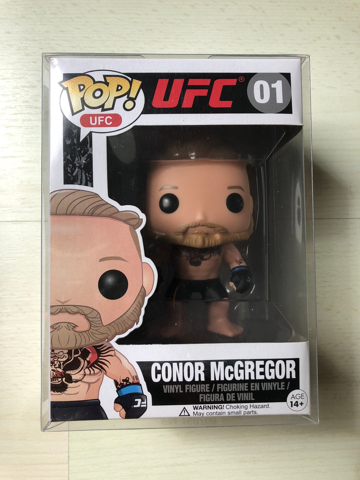 Funko Conor McGregor zwarte short nieuw, Verzamelen, Ophalen, Nieuw