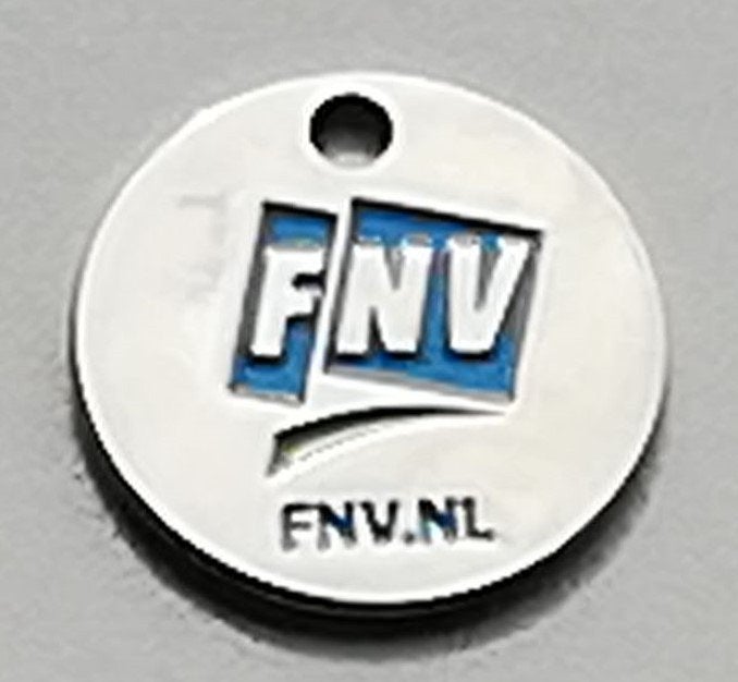 Winkelwagenmuntje FNV vakbond, Verzamelen, Ophalen of Verzenden