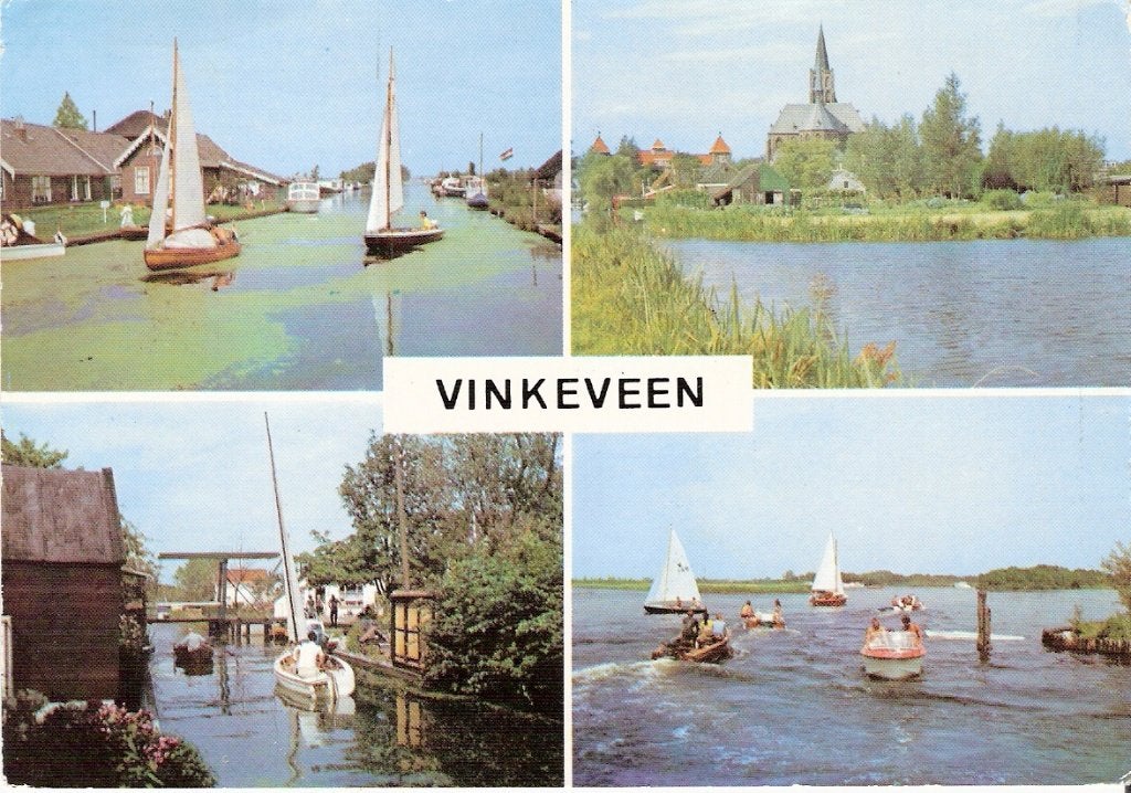 Vinkeveen    417a, Verzamelen, Ansichtkaarten | Nederland, Ophalen of Verzenden, Voor 1920