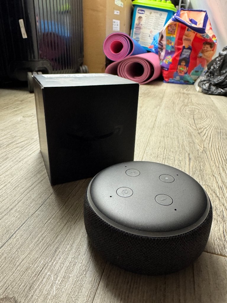 Amazon Echo Dot 3e Generatie – Slimme Speaker met Alexa, Overige merken, Overige typen, Ophalen of Verzenden, Zo goed als nieuw