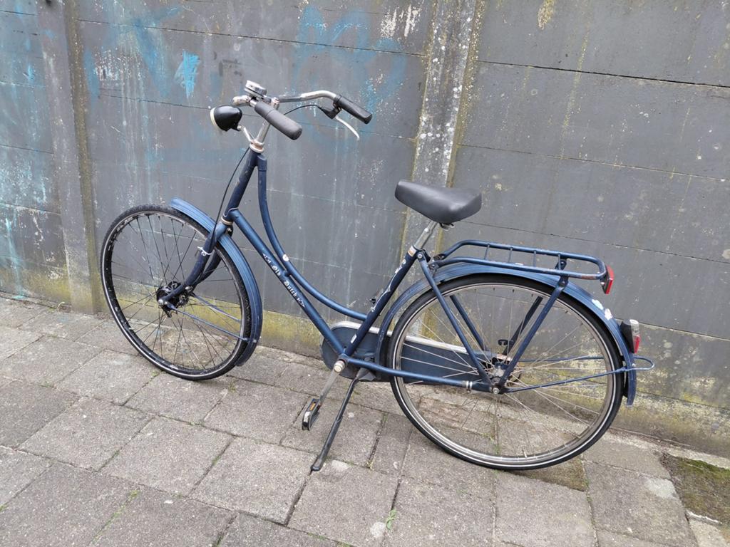 Dames fiets, Fietsen en Brommers, Fietsen | Dames | Damesfietsen, Ophalen, Gebruikt, Terugtraprem, Overige merken