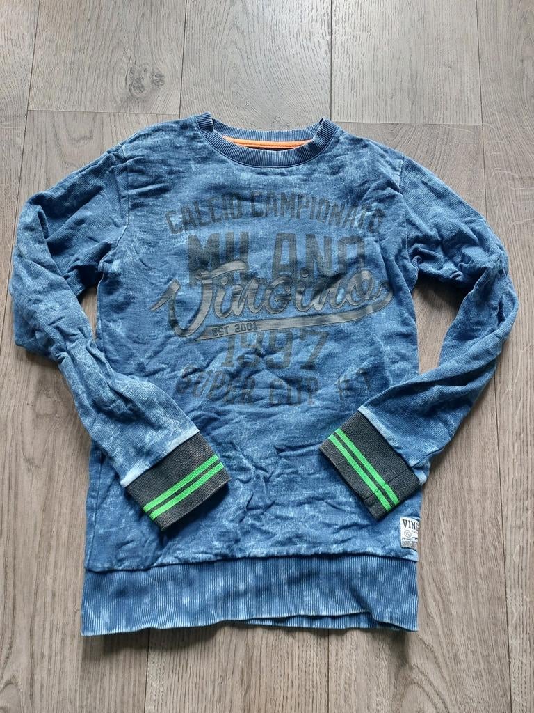 Vingino Sweater Vintage Look - Maat 152, Kinderen en Baby's, Kinderkleding | Maat 152, Gebruikt, Jongen, Trui of Vest, Ophalen of Verzenden