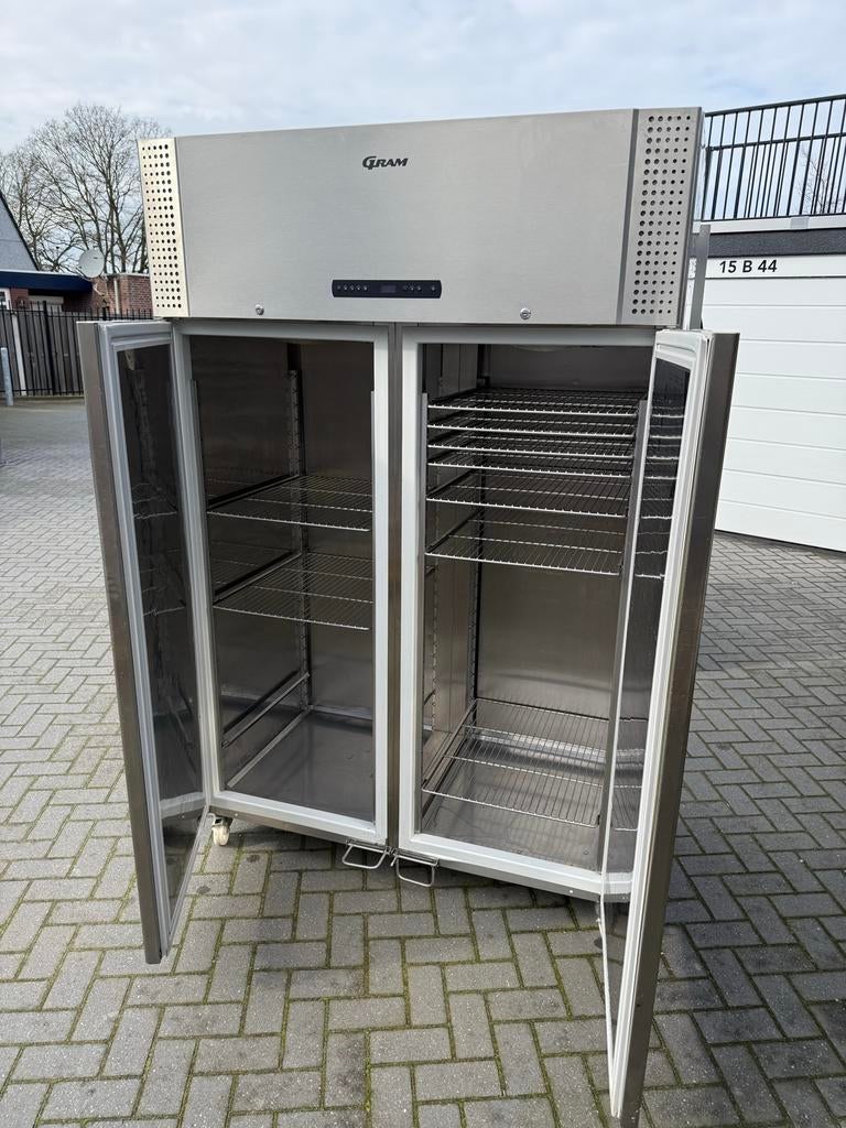 IN PRIJS VERLAAGD Professionele Gram dubbele diepvrieskast, Ophalen, Gebruikt, 60 tot 90 cm, 160 cm of meer