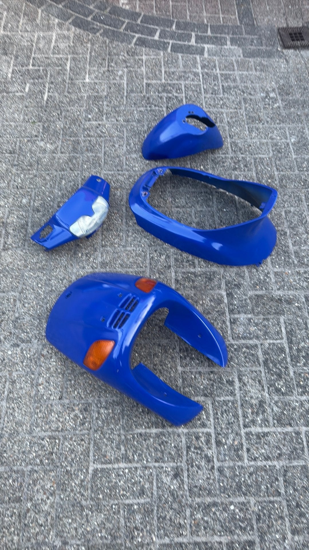 Piaggo type 3 kappenset, Ophalen of Verzenden, Zo goed als nieuw, Kap, Piaggio