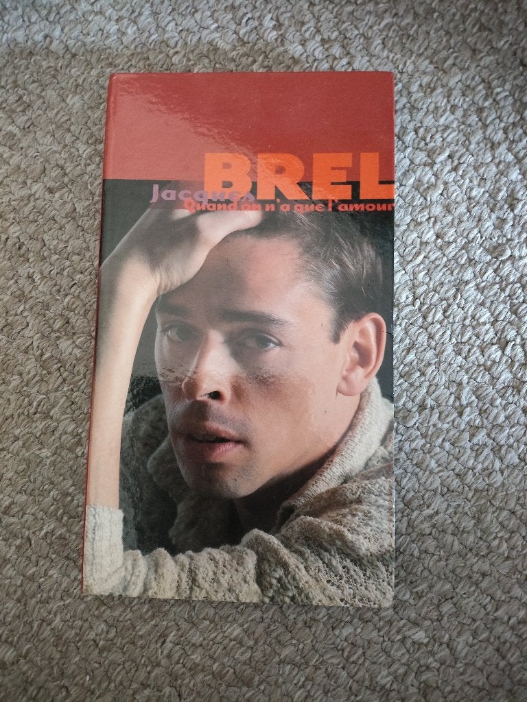 Jacques Brel Quand on n'a que L' amour 3 cd's, Cd's en Dvd's, Ophalen of Verzenden, Zo goed als nieuw