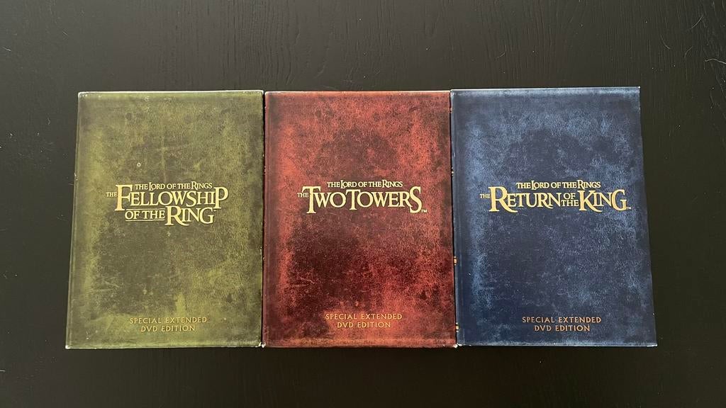The Lord of the Rings trilogie, Vanaf 12 jaar, Ophalen, Zo goed als nieuw