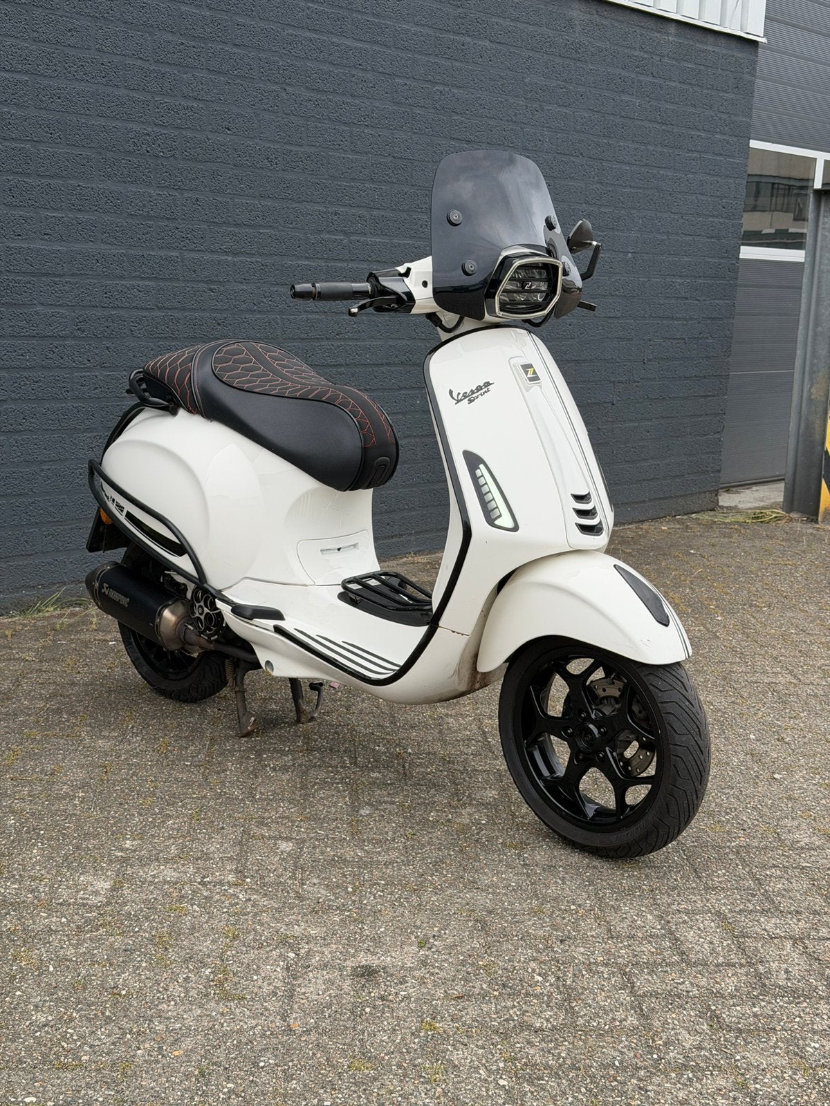 Vespa Sprint Iget E5 FULL MALOSSI 80CC! AKRA! S.I.P! Mono!, Ophalen of Verzenden, Zo goed als nieuw, Benzine, Overige modellen