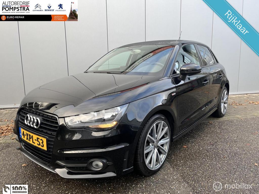 Audi A1 Sportback 1.2 TFSI S-Line NAVI/CRUISE/17'' LMV, Euro 5, 4 cilinders, 4 stoelen, Zwart