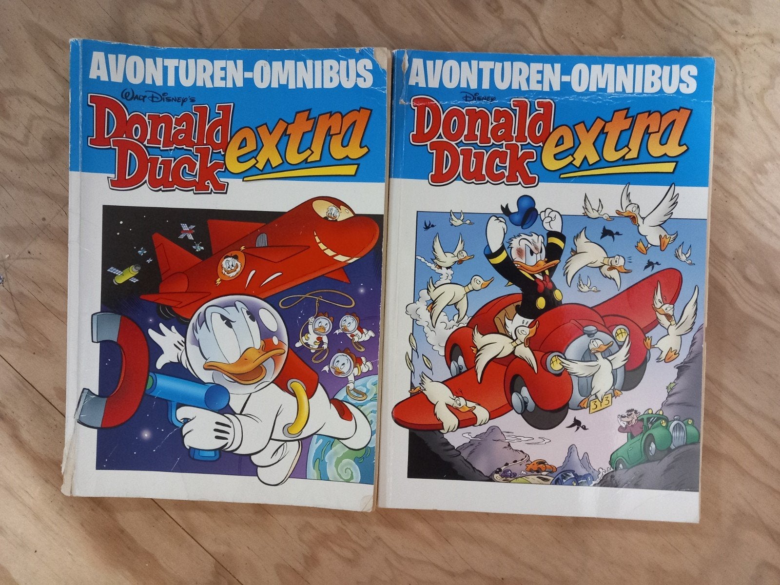 Donald Duck Extra Avonturen-Omnibus (2 delen), Boeken, Meerdere stripboeken, Ophalen of Verzenden, Gelezen, Walt Disney