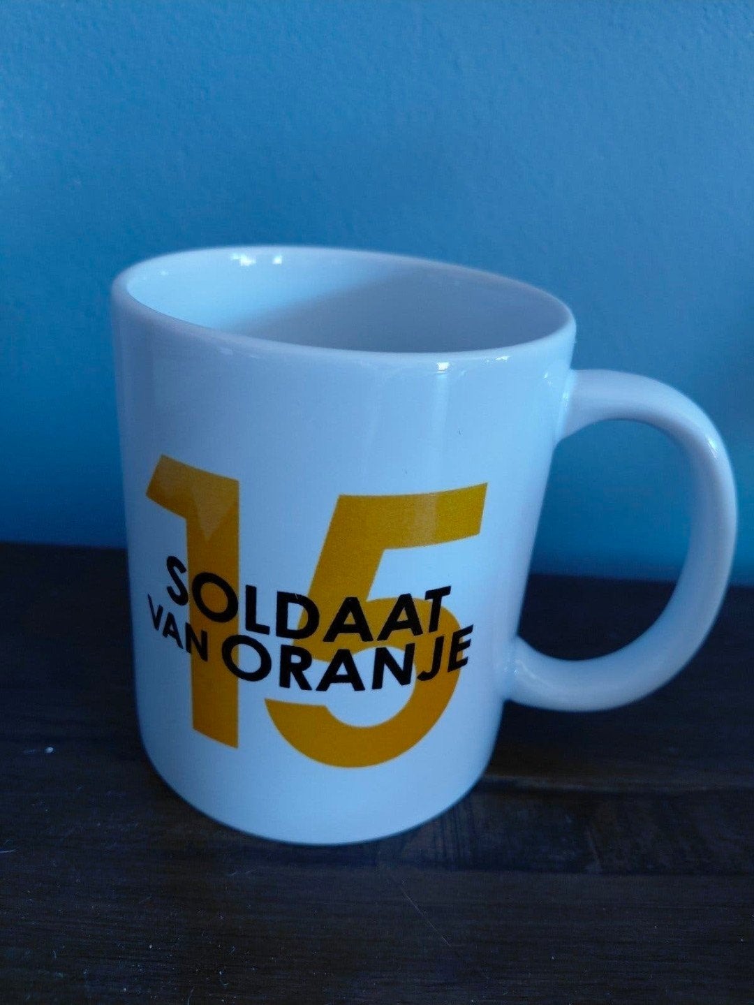 Soldaat van Oranje Musical - Unieke Jubileummok (15 Jaar), Ophalen of Verzenden, Zo goed als nieuw, Gebruiksvoorwerp