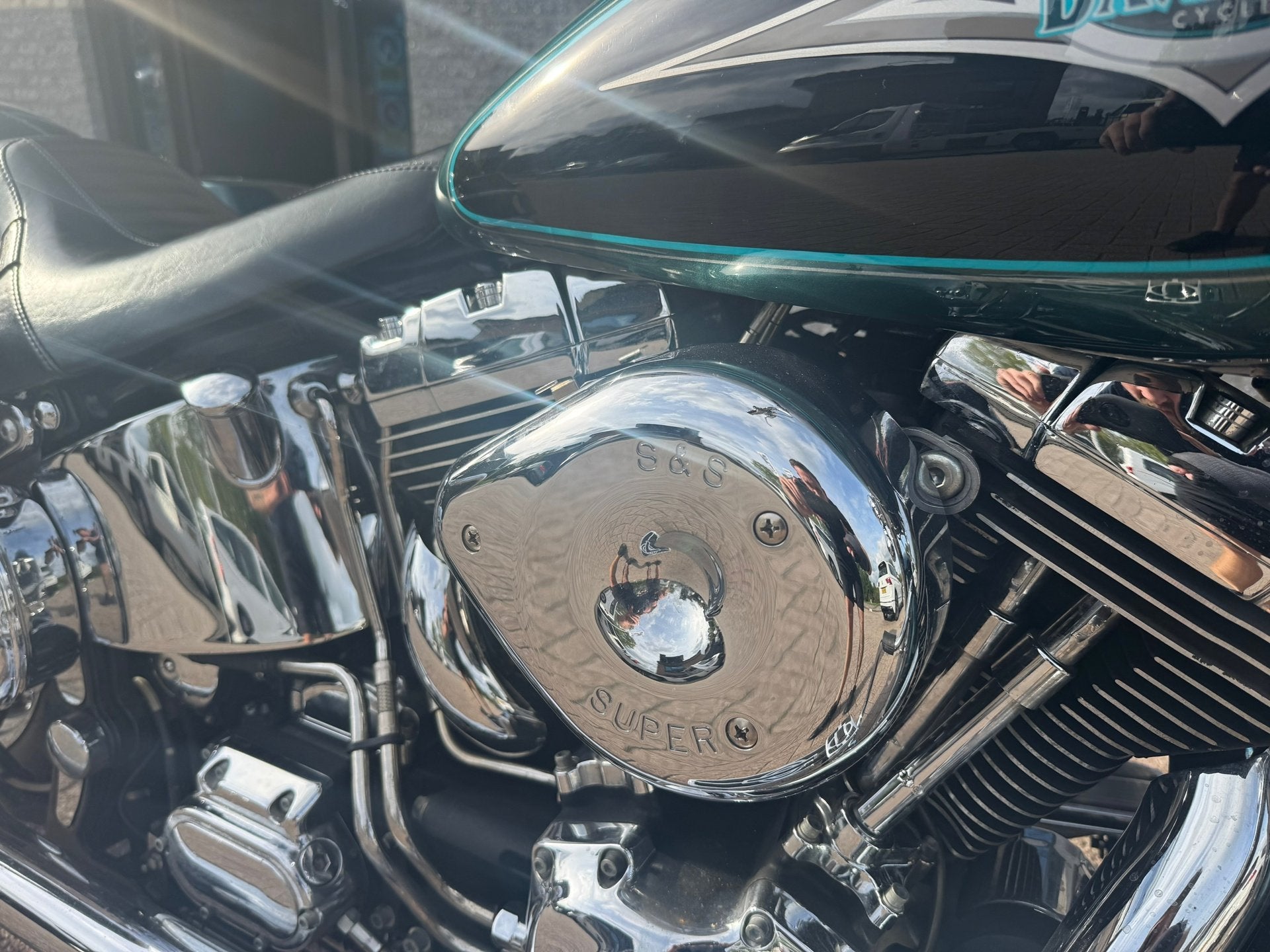 Harley Davidson 88 FLSTC Heritage Classic - Chicano style, Motoren, Chopper, 1449 cc, Meer dan 35 kW, Handgeschakeld