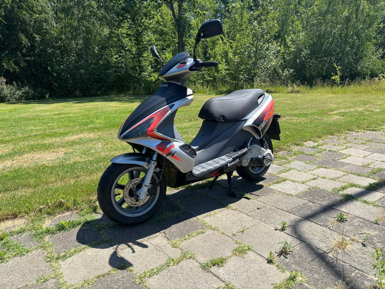 Benelli 491 RAGE EDITION 50cc BROM 1998 // DUITSE PAPIEREN, Fietsen en Brommers, Scooters | Vespa, Ophalen, Tweetakt, Gebruikt