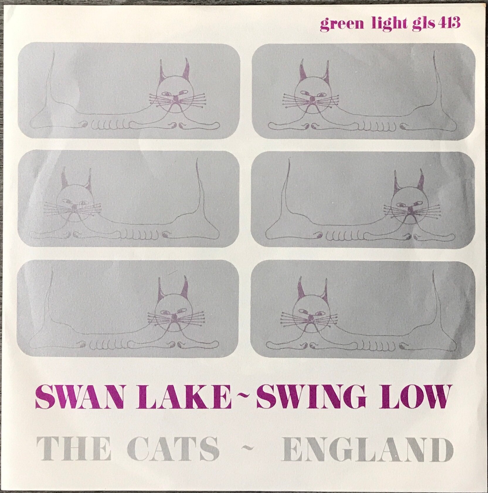 The Cats - Swan lake (NL’69) plaat HEEL MOOI (NL21/UK48), Verzenden, 7 inch