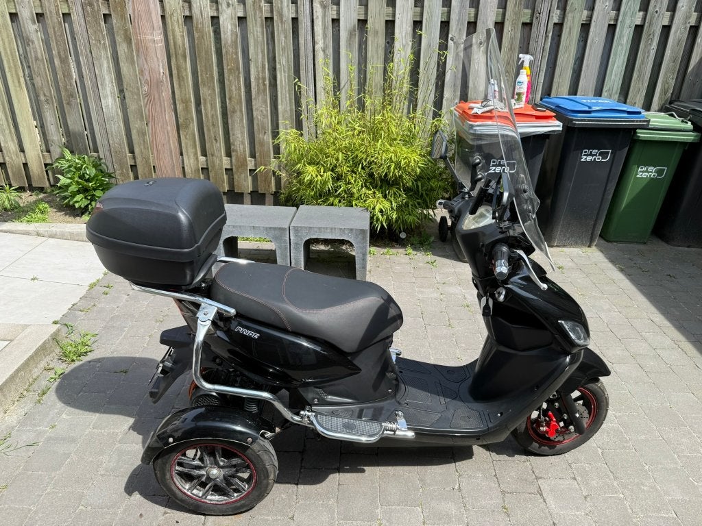 Elektrische Nipponia Pride 3-Wieler rijbewijsvrij, Ophalen, 16 km/u of meer, 46 km of meer, Gebruikt