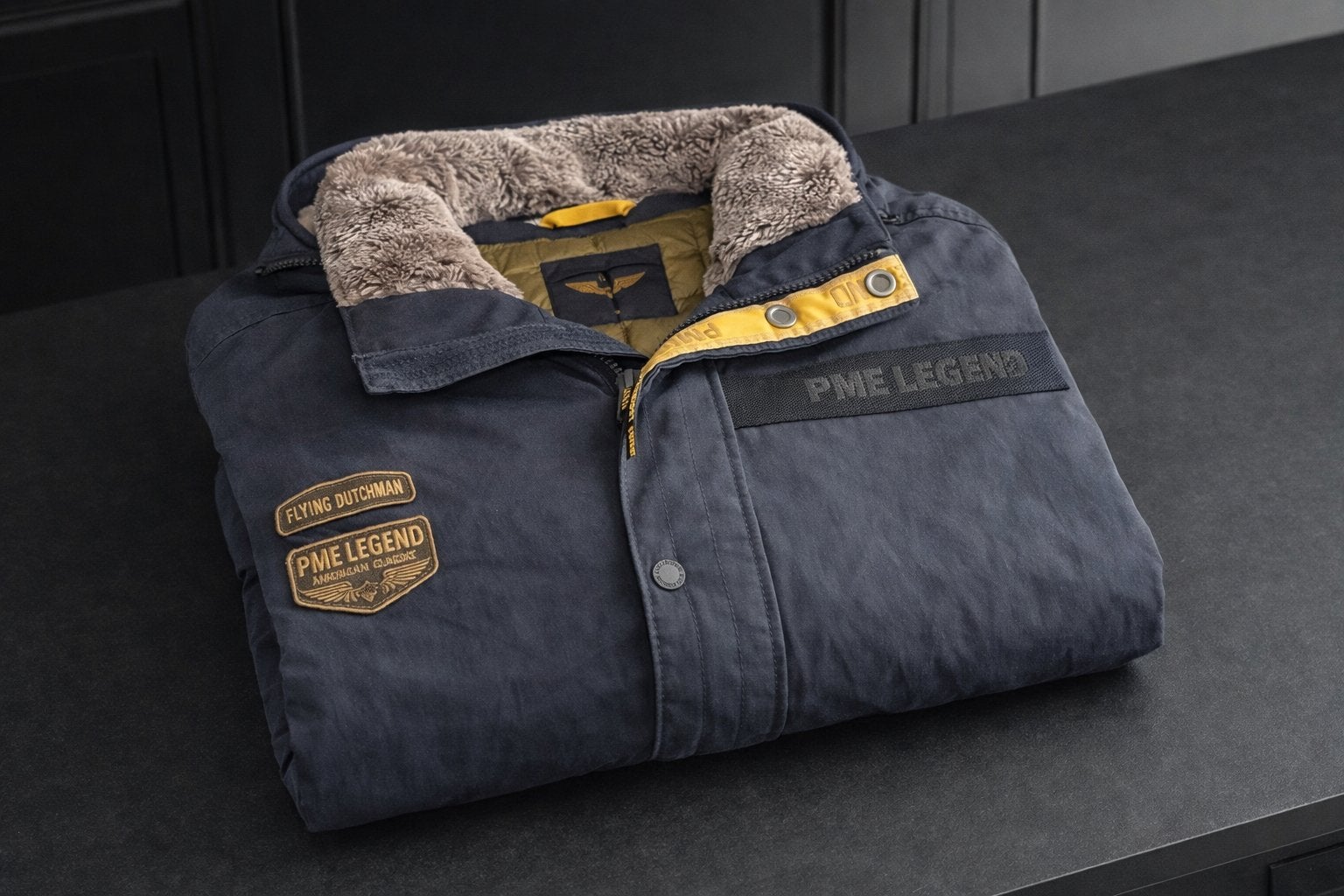 PME Legend Ice Striper winterjas 3XL - SALE, Kleding | Heren, Jassen | Winter, Verzenden, Nieuw, Overige maten, Blauw