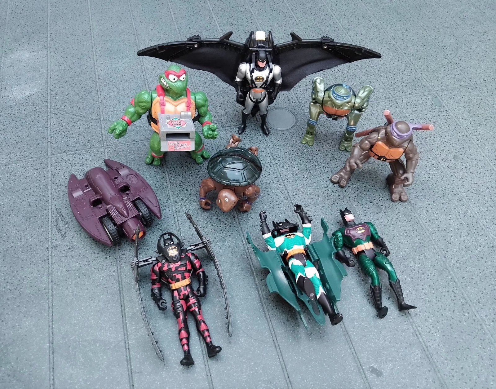 Batman en Teenage Mutant Ninja Turtles actiefiguren, Verzamelen, Poppetjes en Figuurtjes, Ophalen of Verzenden