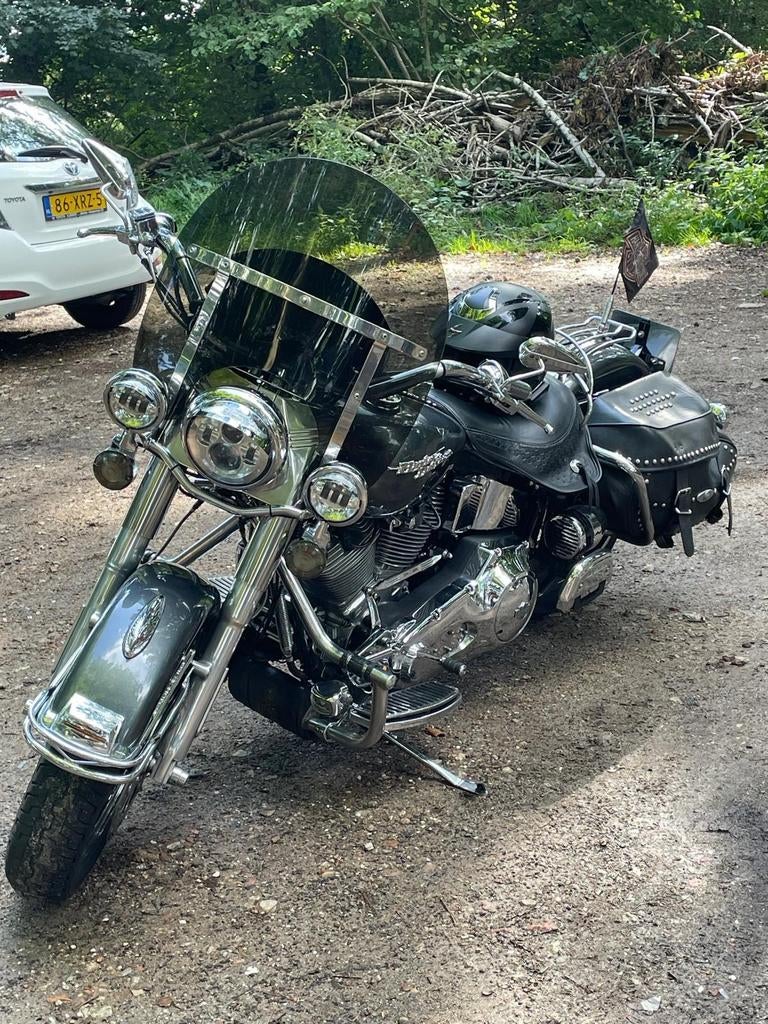 Harley-Davidson Softail Custom uitvoering, Motoren, 2 cilinders, Gebruikt, Particulier, Meer dan 35 kW