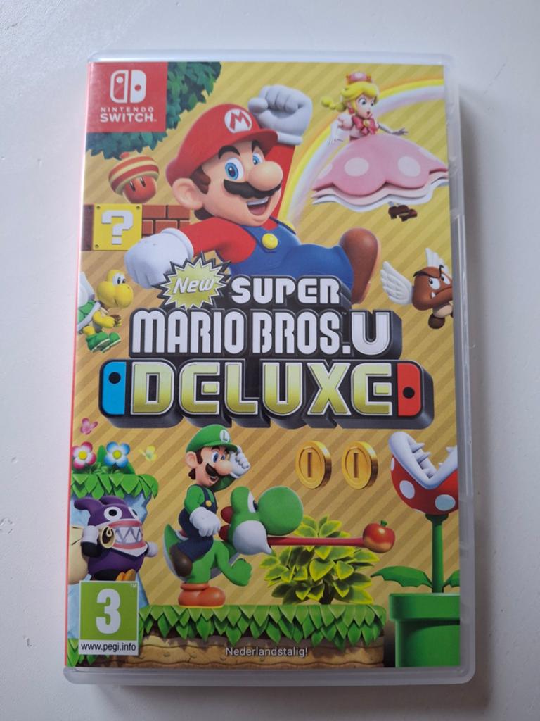 New Super Mario Bros. U Deluxe - Nintendo Switch, Spelcomputers en Games, Games | Nintendo Switch, Eén computer, Ophalen of Verzenden