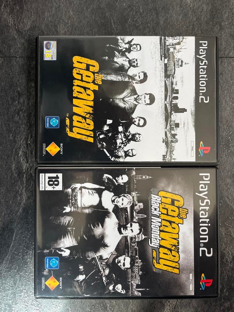 The Getaway & The Getaway Black Monday PS2, Avontuur en Actie, Vanaf 18 jaar, 1 speler, Ophalen of Verzenden