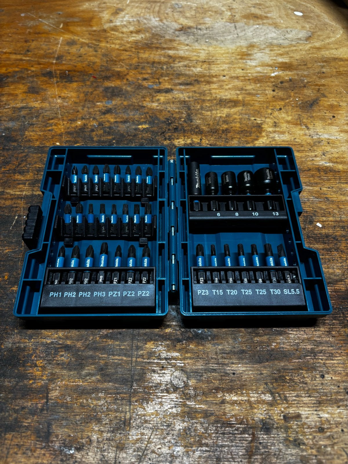 Makita Bitset - Uitgebreide set voor elke klus, Verzenden, Nieuw, Bitset, Makita