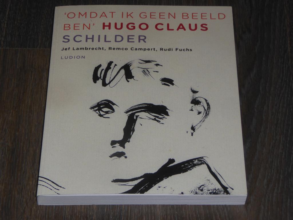 'OMDAT IK GEEN BEELD BEN' HUGO CLAUS  SCHILDER, Hugo claus, Verzenden, Zo goed als nieuw, Catalogus