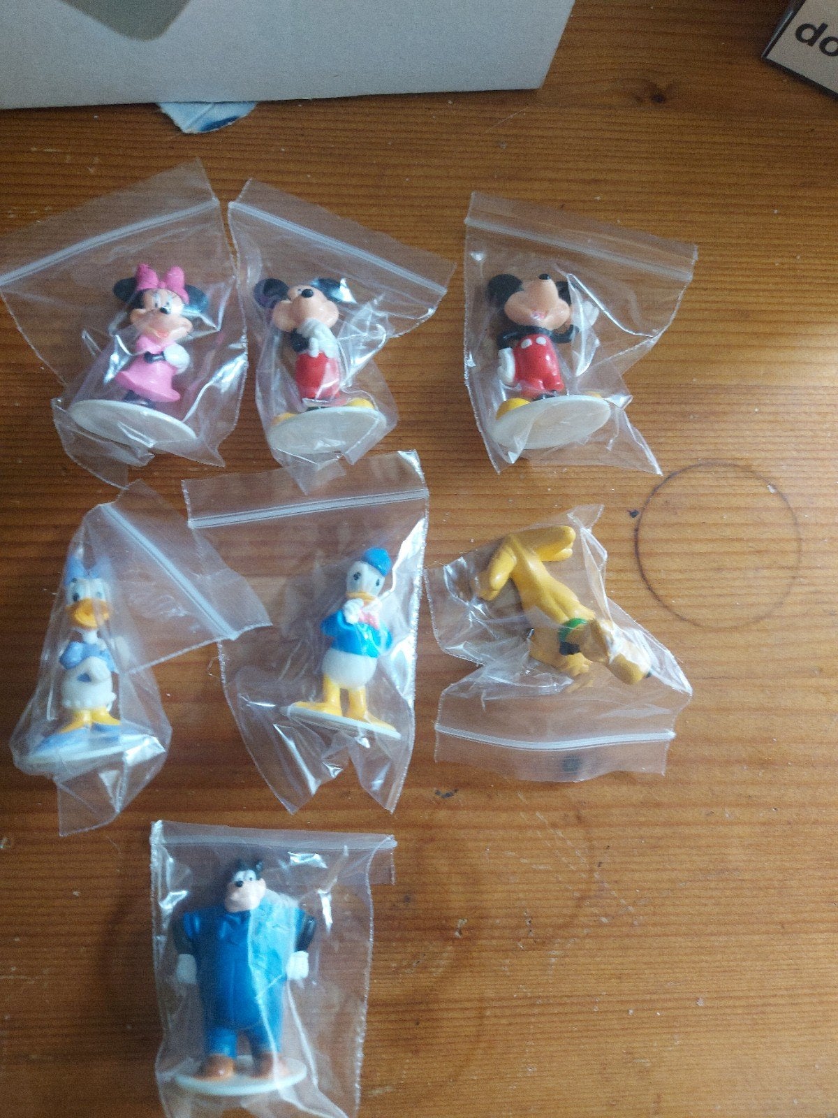 7 Verschillende Disney Surprise Eieren Figuren, Ophalen of Verzenden