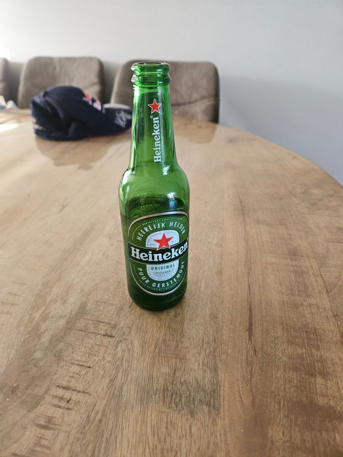 Leeg Heineken bierflesje, Ophalen of Verzenden, Gebruikt, Flesje(s), Heineken